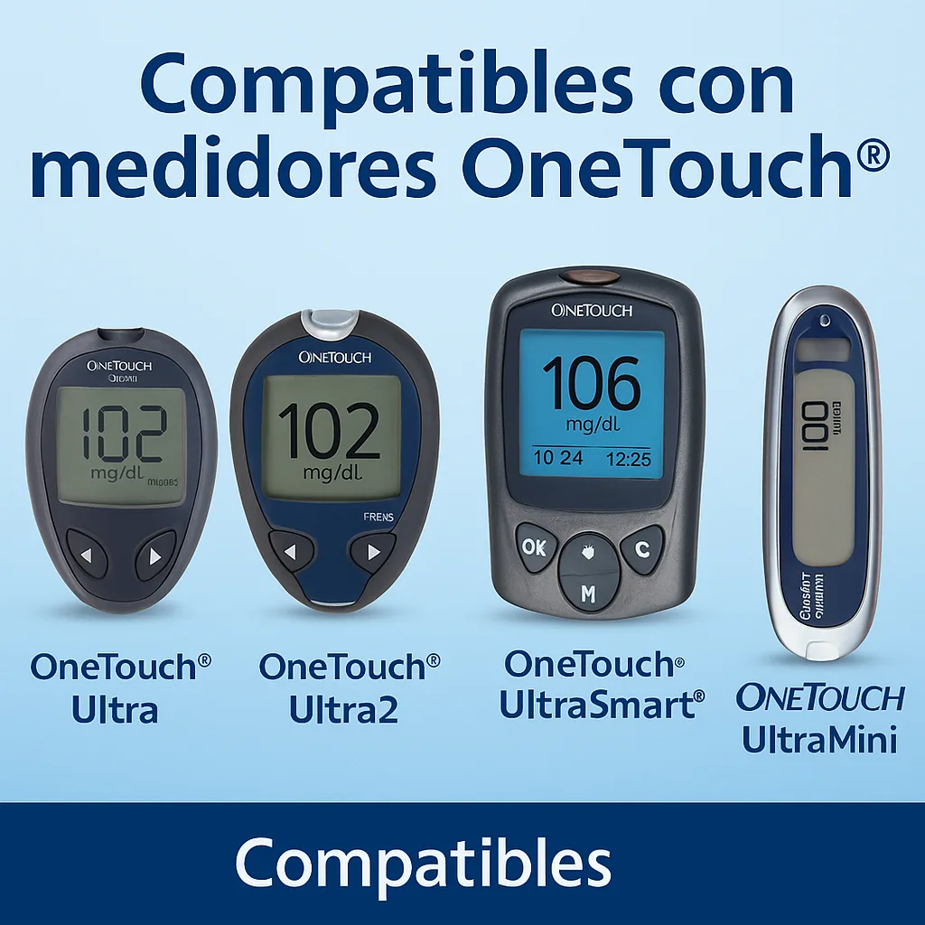 Tiras Reactivas UNISTRIP ENVÍO GRATIS - OneTouch 3 TIRAS REACTIVAS UNISTRIP1