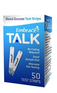 tiras reactivas embrace talk