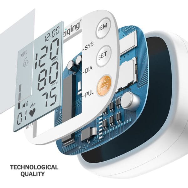 Tensiómetro,esfigmomanómetro, Máquina de prueba Digital de presión arterial, máquina automática de presión arterial, Monitor electrónico de presión arterial de brazo superior tensiometro