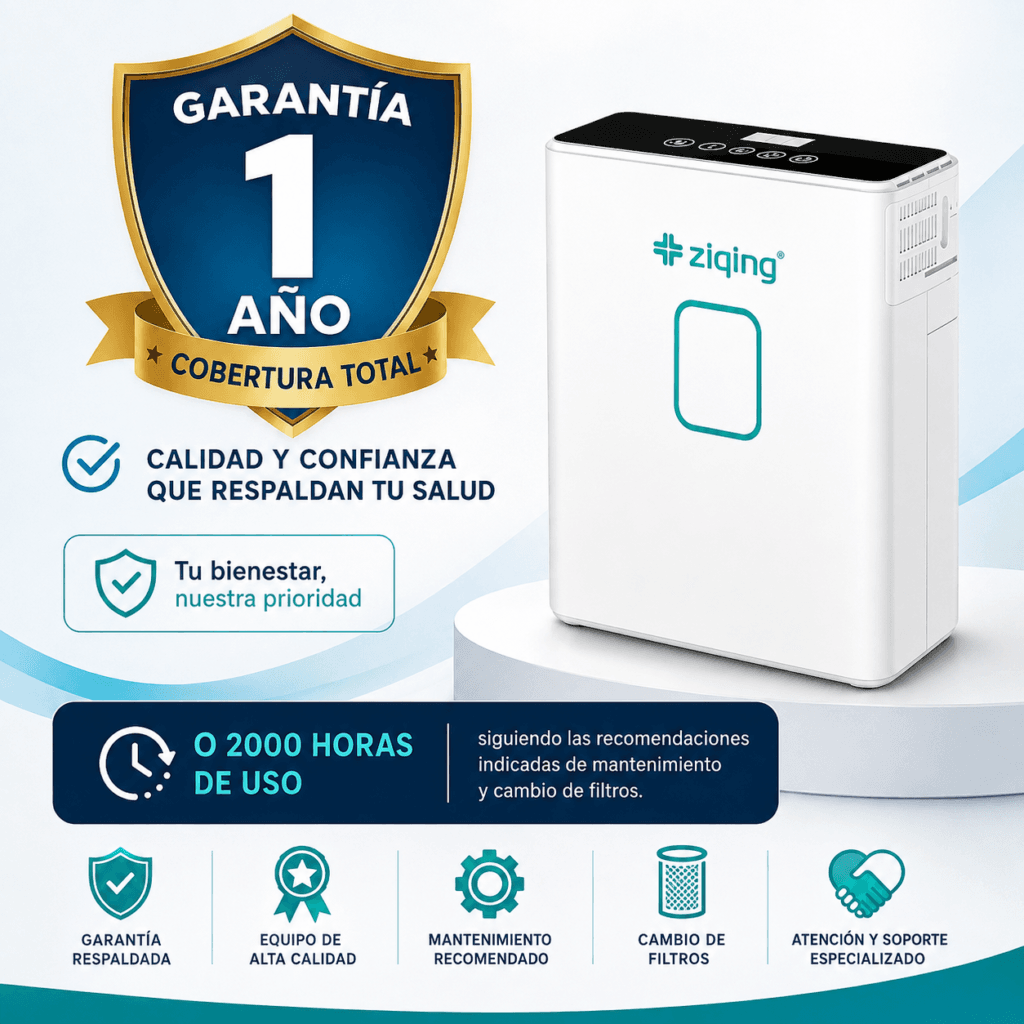 Nuevo Concentrador de Oxígeno Portatil +5 Horas Respirando Q11,999 14 GARANTIA